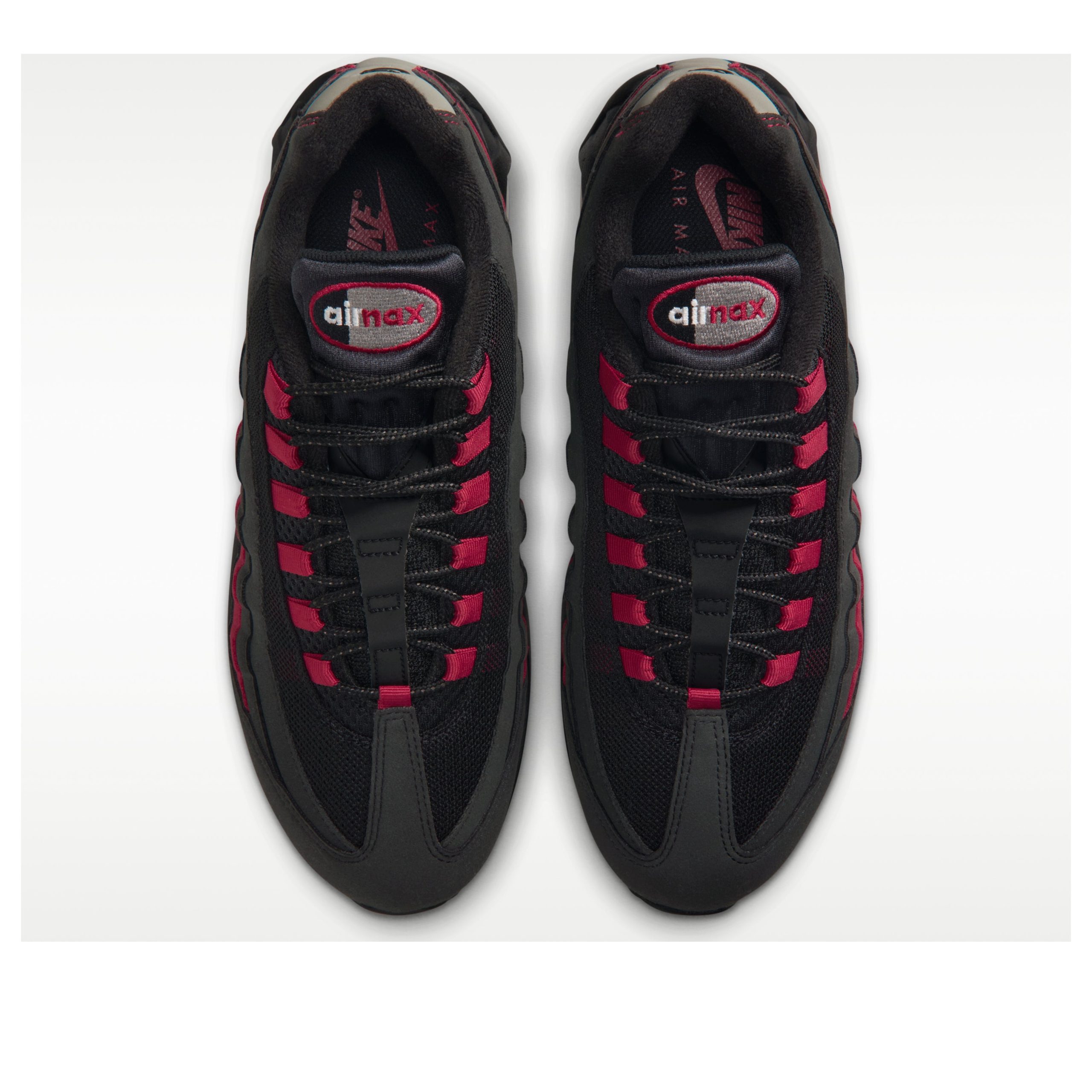 Nike Air Max 95 OG Big Bubble Black Crimson Grey 4 Nike Air Max 95 OG Big Bubble Black Crimson Grey