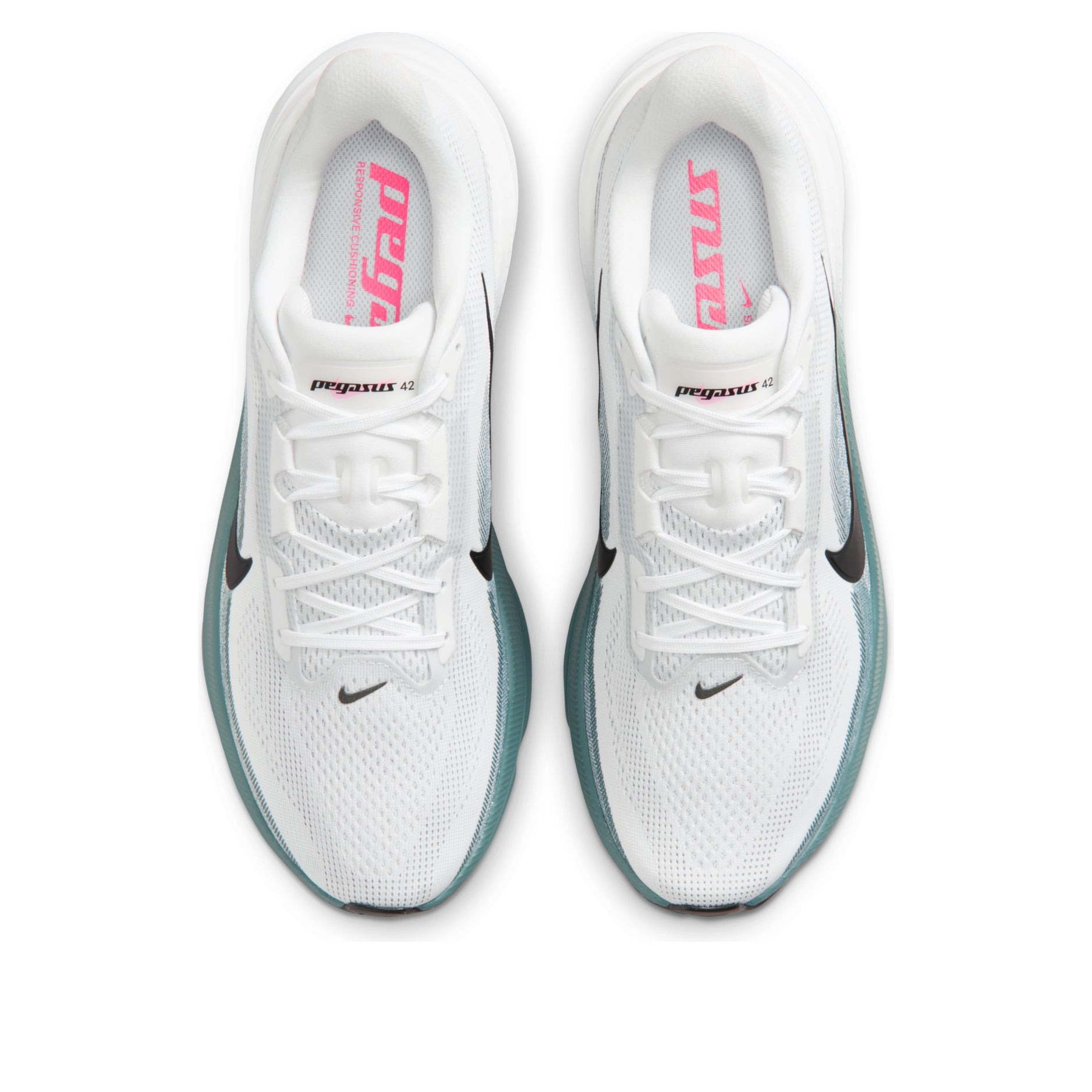 Nike Air Zoom Pegasus 42 White Mineral Slate 5 Nike Air Zoom Pegasus 42 White Mineral Slate