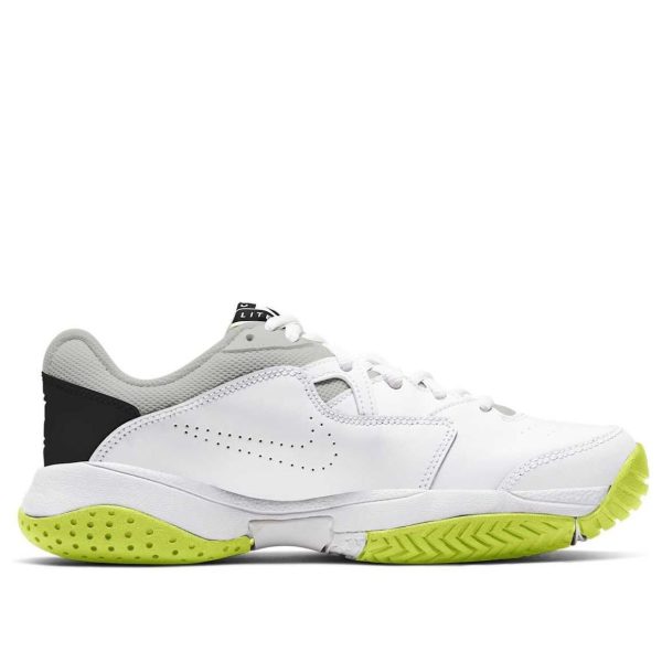 Nike Court Lite 2 White Hot Lime Laser Fuchsia (GS)