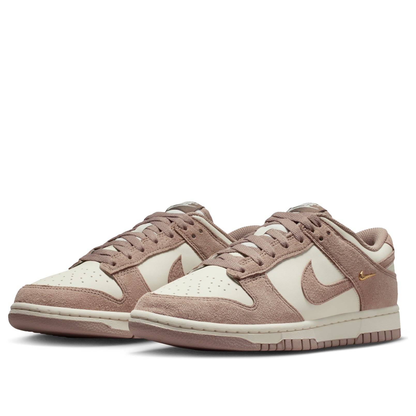 Nike Dunk Low Malt Gold Mini Swoosh (Womens) 6 Nike Dunk Low Malt Gold Mini Swoosh (Womens)