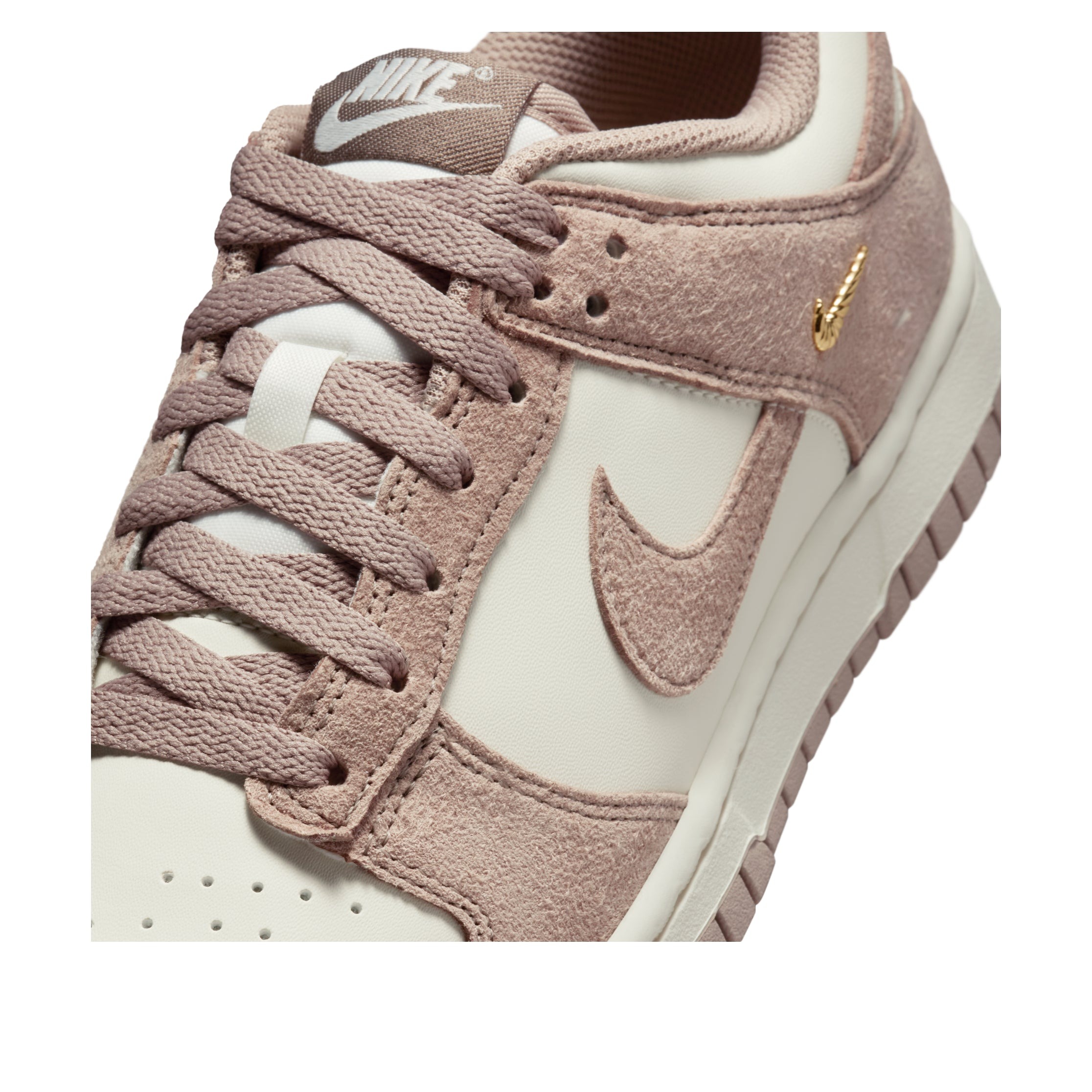 Nike Dunk Low Malt Gold Mini Swoosh (Womens) 7 Nike Dunk Low Malt Gold Mini Swoosh (Womens)
