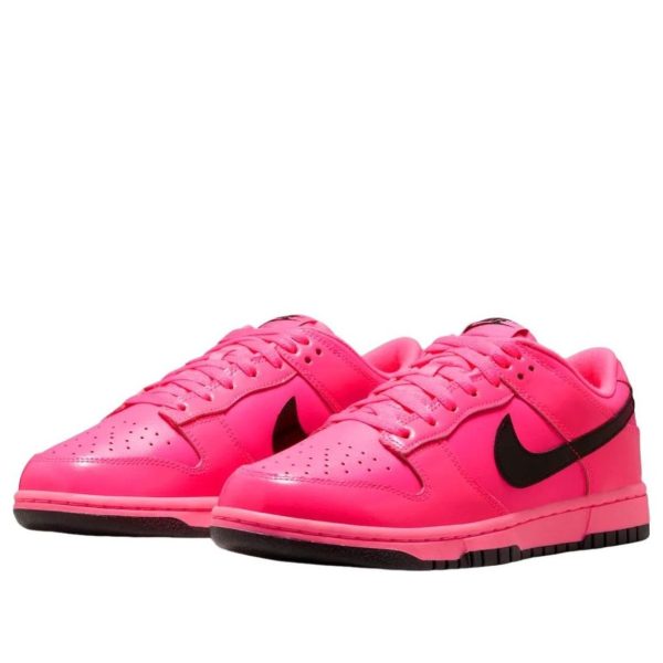 Nike Dunk Low Pink Blast Black (Womens)