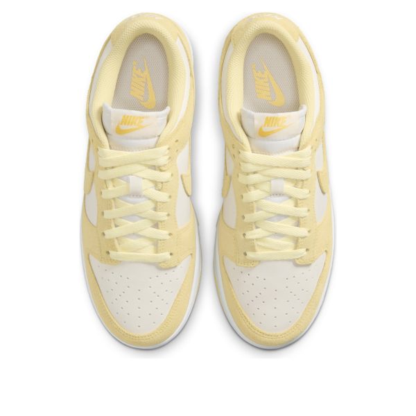 Nike Dunk Low Sail Soft Yellow Silver (Womens)
