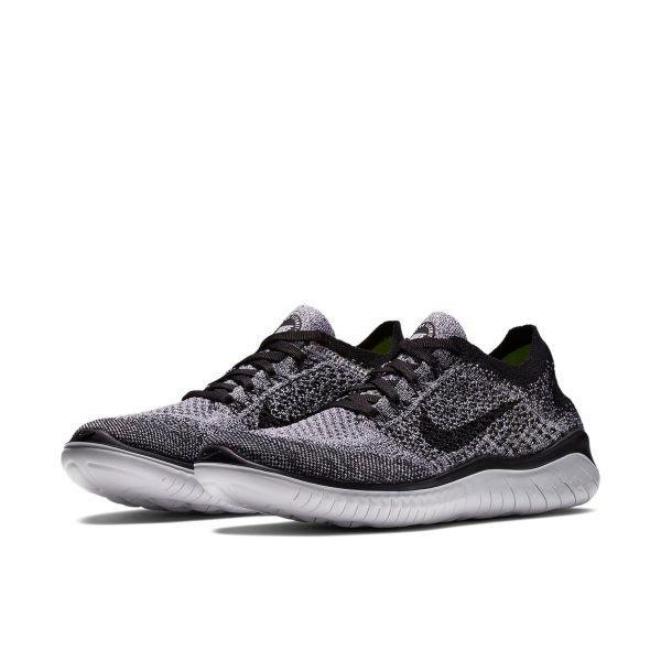 Nike Free RN Flyknit 2018 Oreo (Womens)