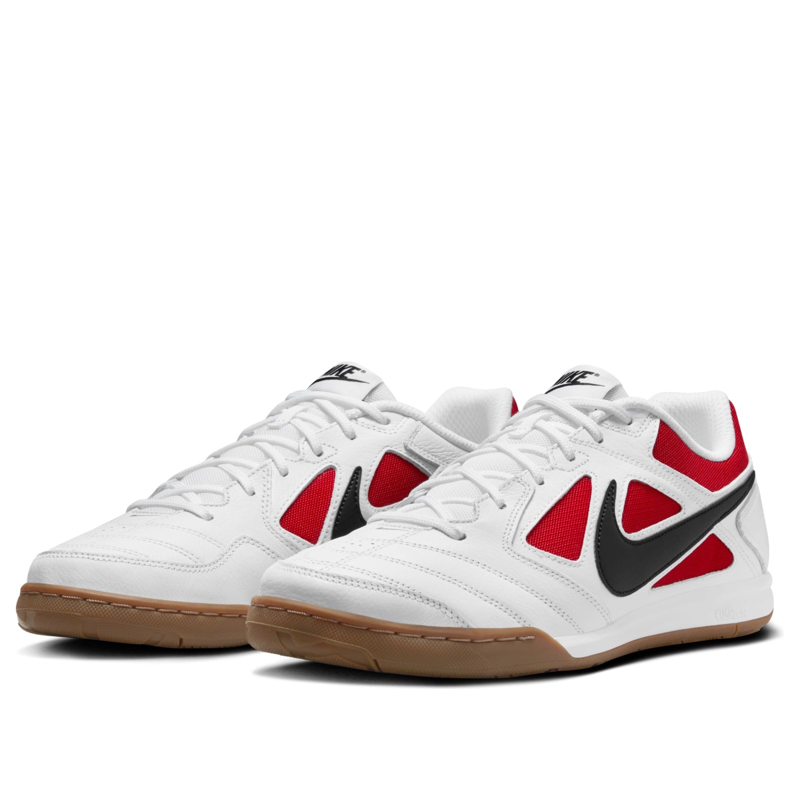 Nike Gato White Gym Red Gum Dark Brown Black 6 Nike Gato White Gym Red Gum Dark Brown Black