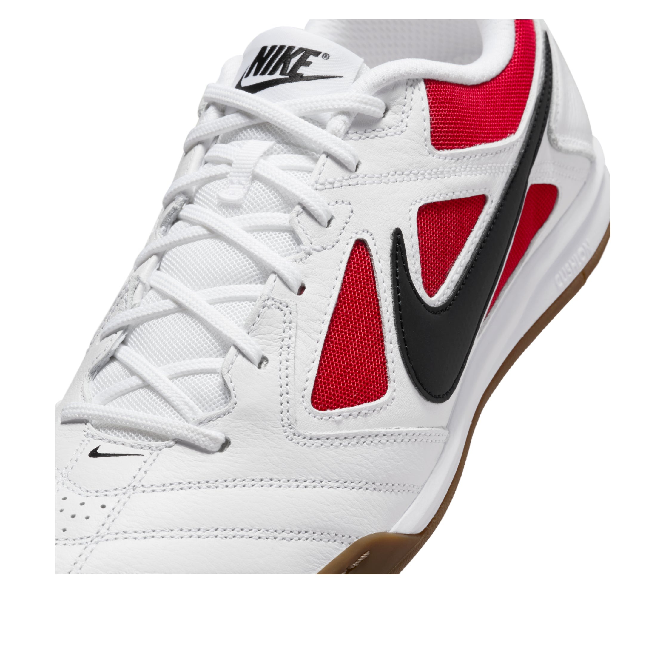 Nike Gato White Gym Red Gum Dark Brown Black 7 Nike Gato White Gym Red Gum Dark Brown Black