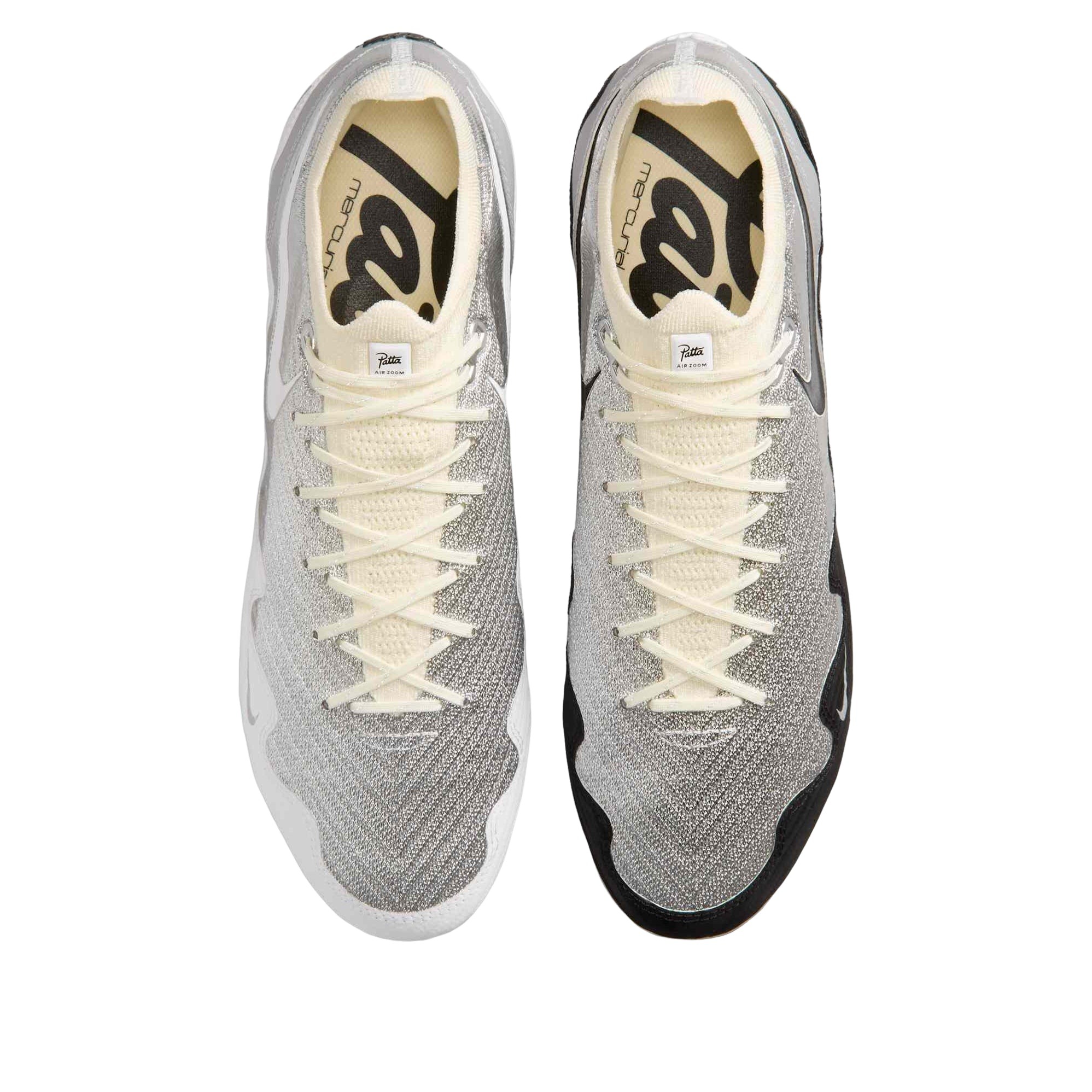 Nike Mercurial Vapor 16 Elite Patta Chrome White Black 6 Nike Mercurial Vapor 16 Elite Patta Chrome White Black
