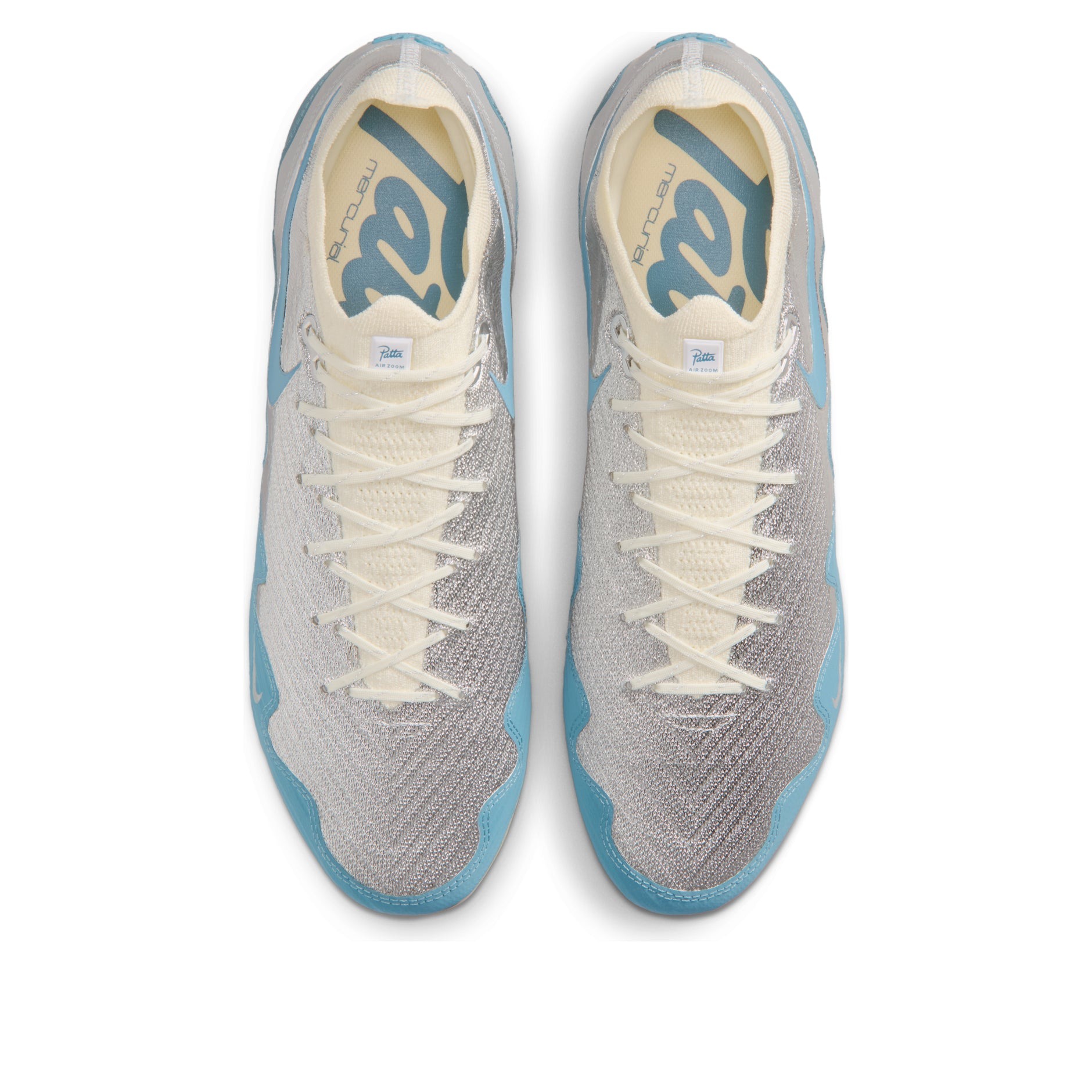 Nike Mercurial Vapor 16 Elite Patta Chrome White Noise Aqua 5 Nike Mercurial Vapor 16 Elite Patta Chrome White Noise Aqua