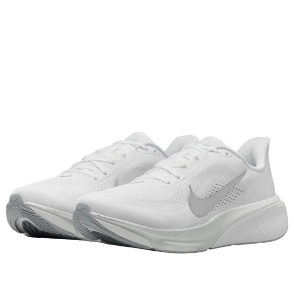 Nike Pegasus 42 White Wolf Grey Cool Grey Metallic Silver (Womens)