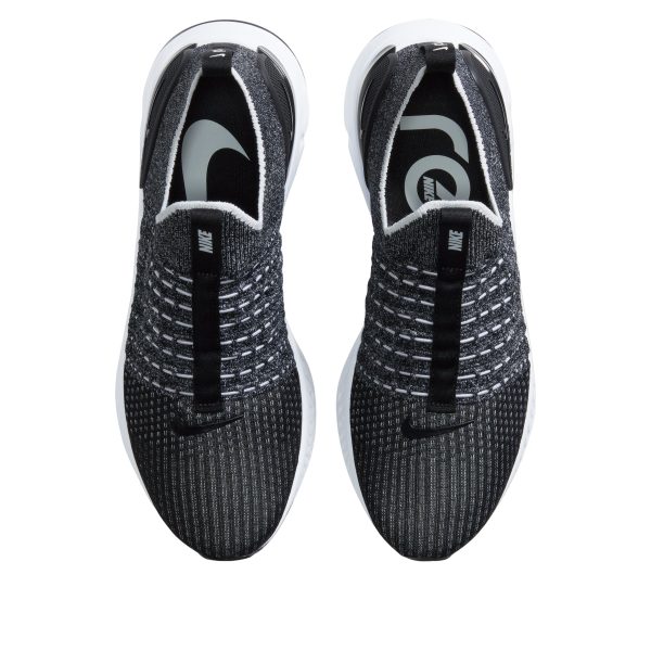 Nike React Phantom Run Flyknit 2 Black White Blend