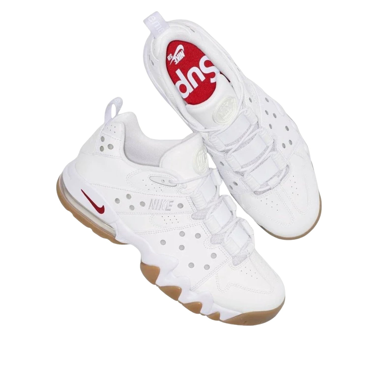 Nike SB Air Max 2 CB 94 Low Supreme White Gum 7 Nike SB Air Max 2 CB 94 Low Supreme White Gum