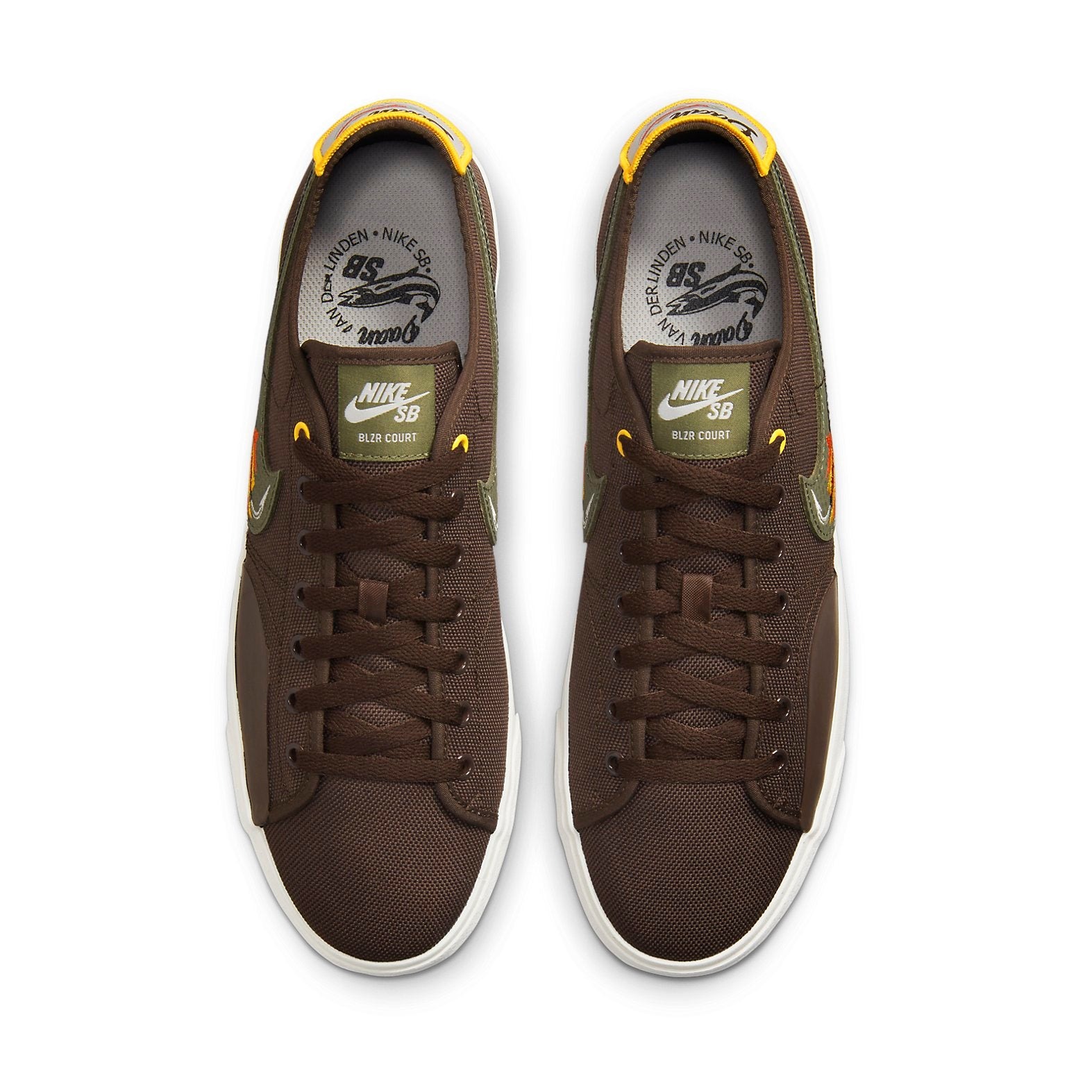 Nike SB Blazer Court Daan Van Der Linden Baroque Brown 6 Nike SB Blazer Court Daan Van Der Linden Baroque Brown