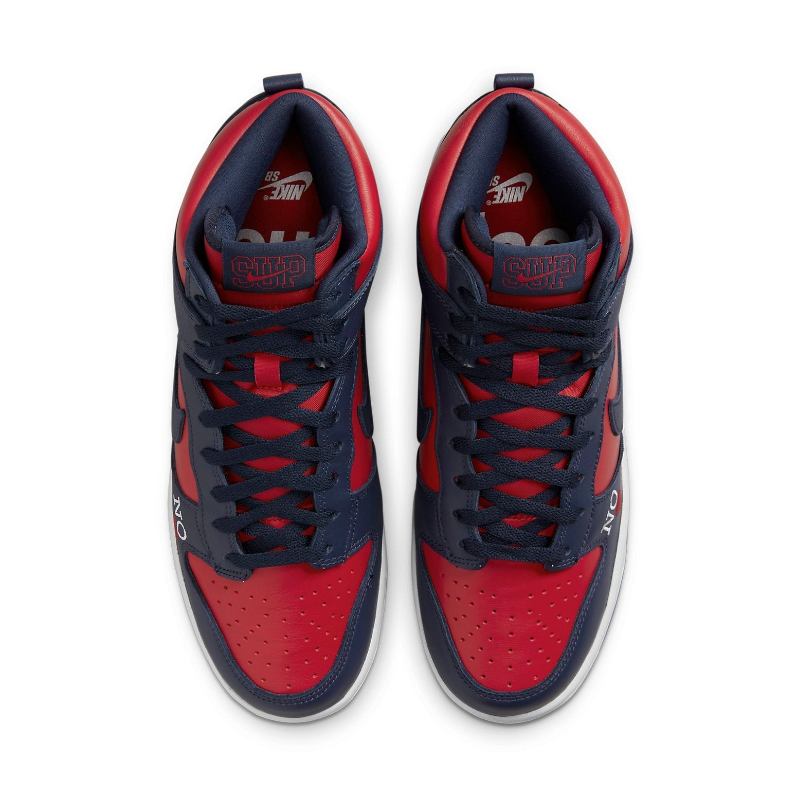 Nike SB Dunk High Supreme By Any Means Navy 6 Nike SB Dunk High Supreme By Any Means Navy