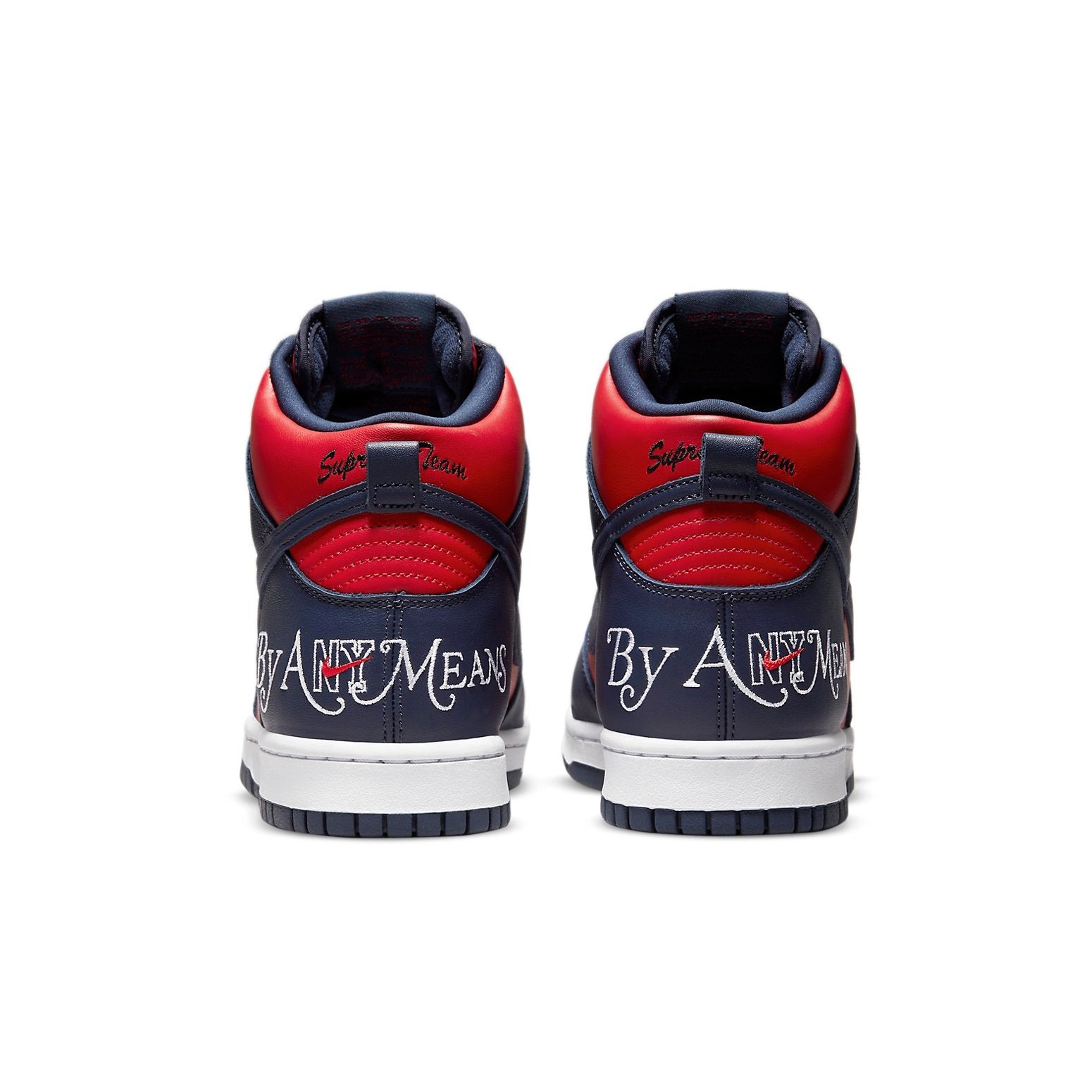 Nike SB Dunk High Supreme By Any Means Navy 7 Nike SB Dunk High Supreme By Any Means Navy