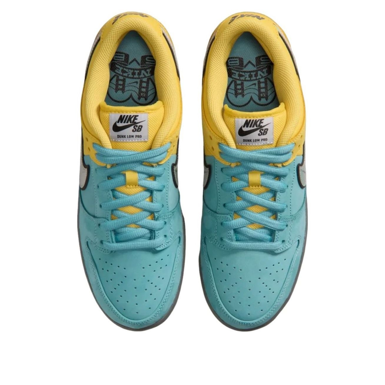 Nike SB Dunk Low Pro Muni Lightning Denim Turquoise 5 Nike SB Dunk Low Pro Muni Lightning Denim Turquoise