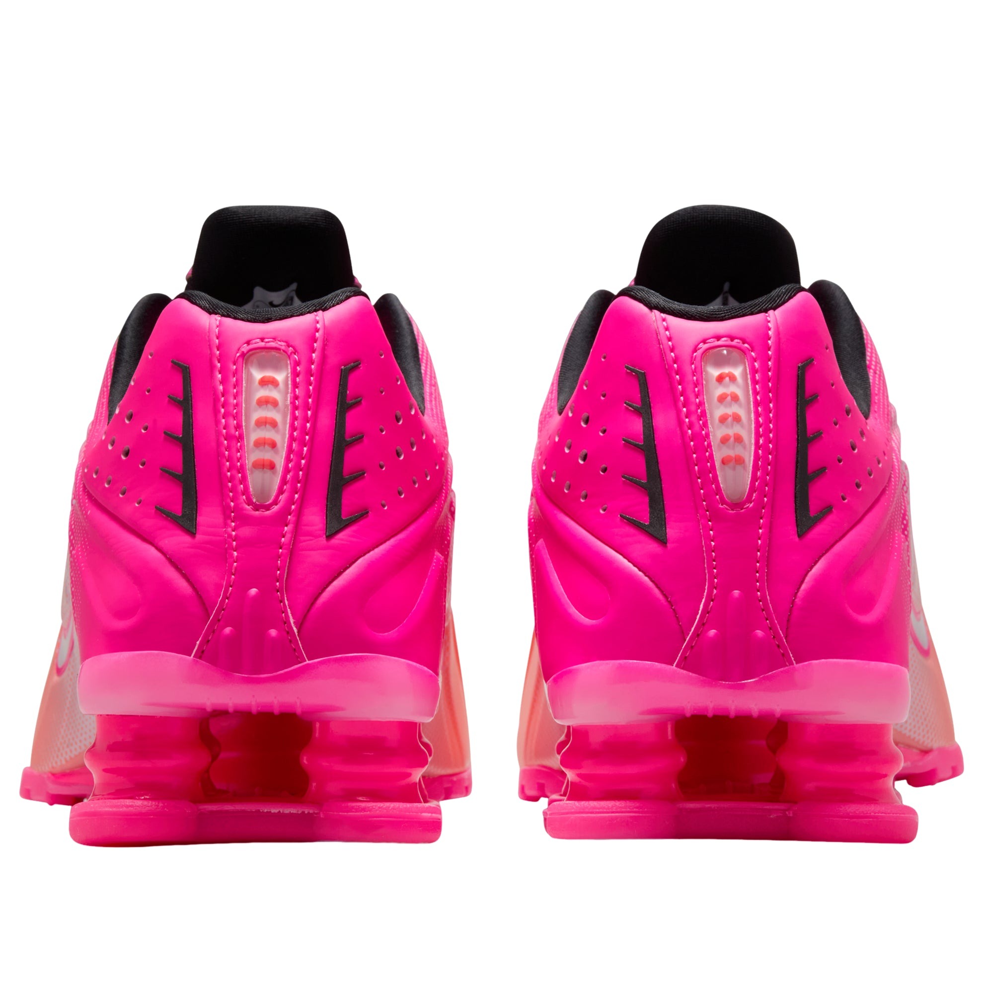 Nike Shox R4 AB Hyper Pink Black (Womens) 5 Nike Shox R4 AB Hyper Pink Black (Womens)