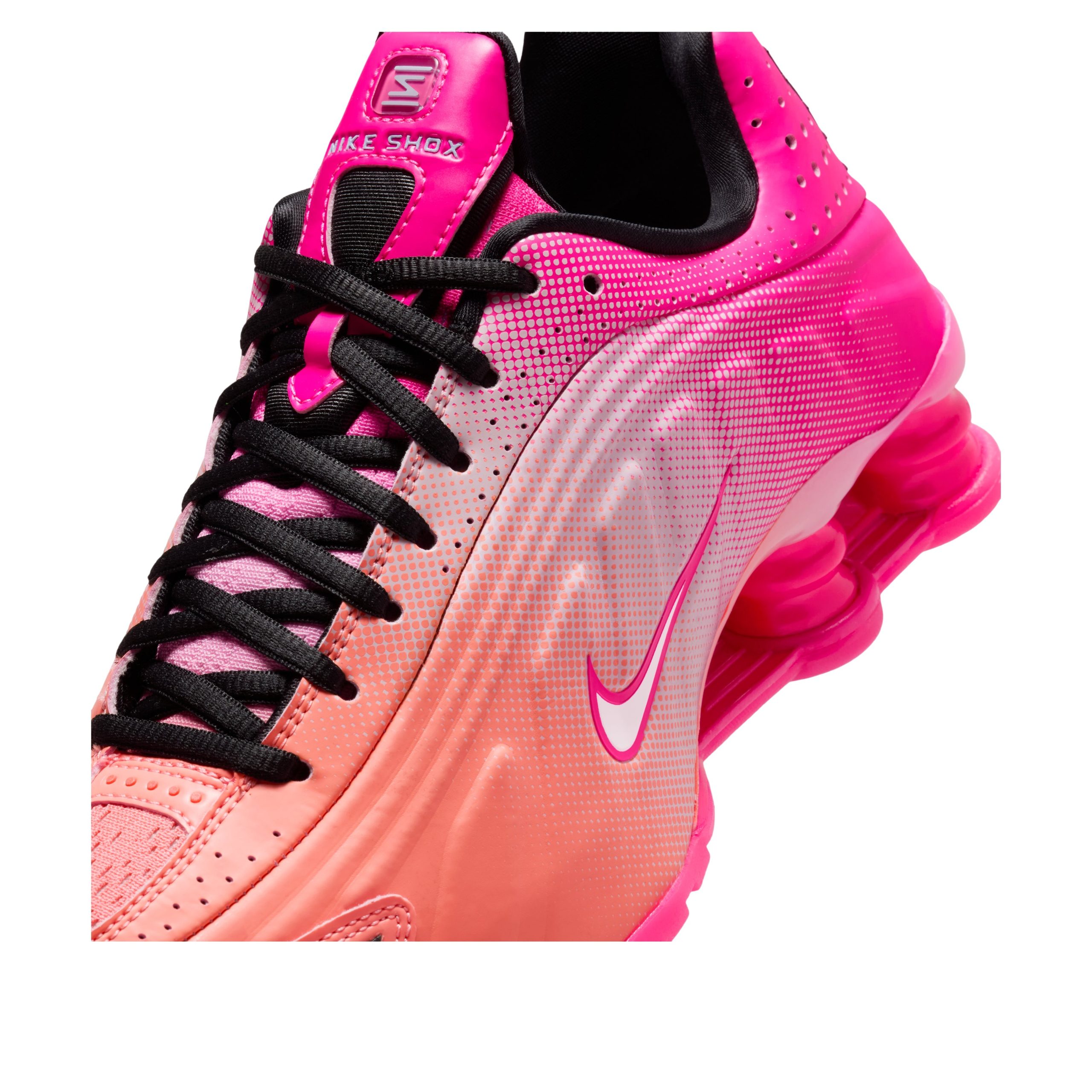 Nike Shox R4 AB Hyper Pink Black (Womens) 7 Nike Shox R4 AB Hyper Pink Black (Womens)