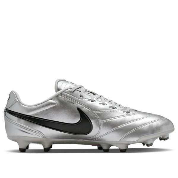 Nike Tiempo Ligera Pro FG Metallic Silver Black