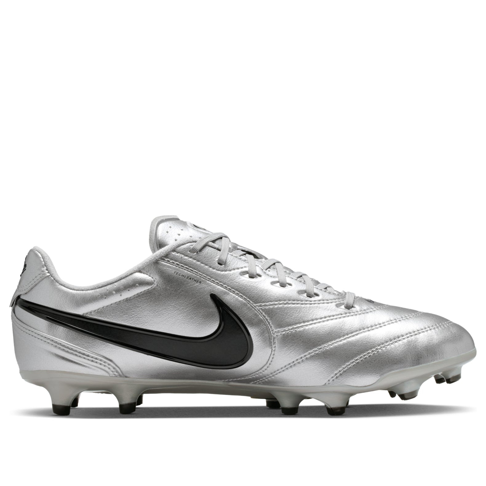 Nike Tiempo Ligera Pro FG Metallic Silver Black 4 Nike Tiempo Ligera Pro FG Metallic Silver Black