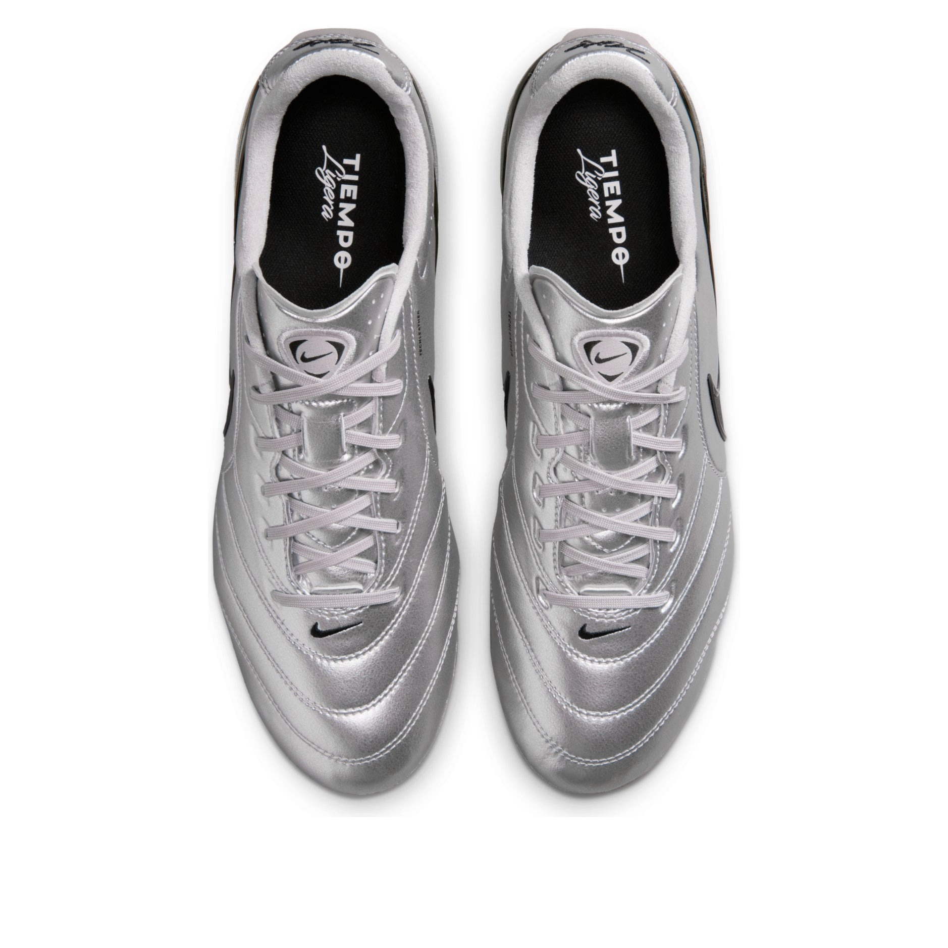 Nike Tiempo Ligera Pro FG Metallic Silver Black 5 Nike Tiempo Ligera Pro FG Metallic Silver Black