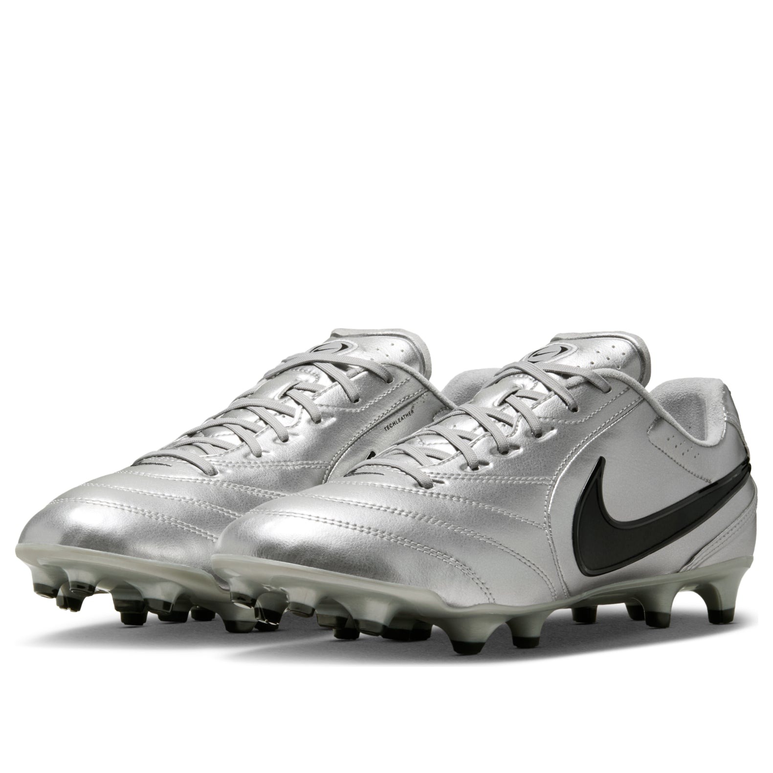 Nike Tiempo Ligera Pro FG Metallic Silver Black 7 Nike Tiempo Ligera Pro FG Metallic Silver Black