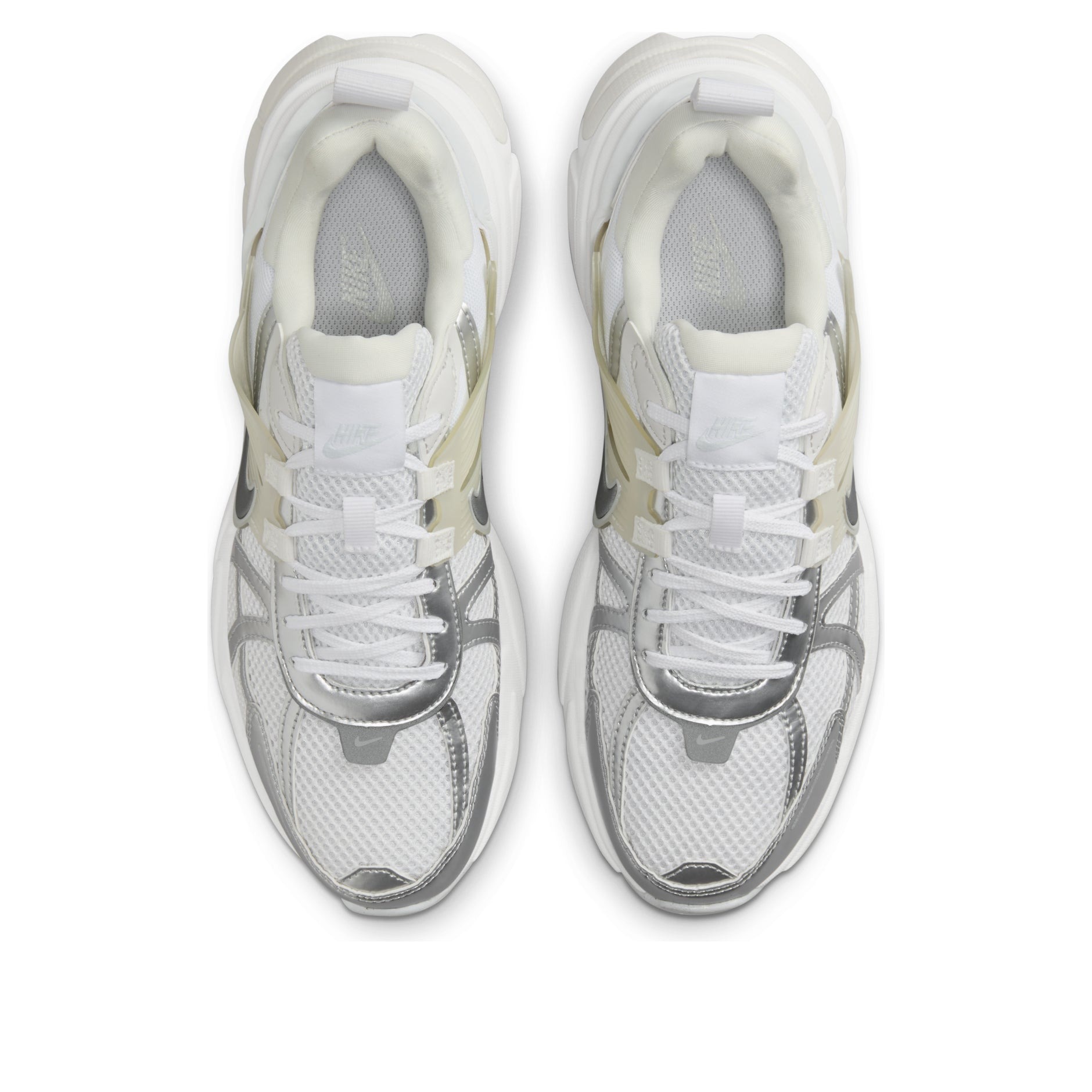 Nike V2K Run Metallic Silver White (Womens) 6 Nike V2K Run Metallic Silver White (Womens)