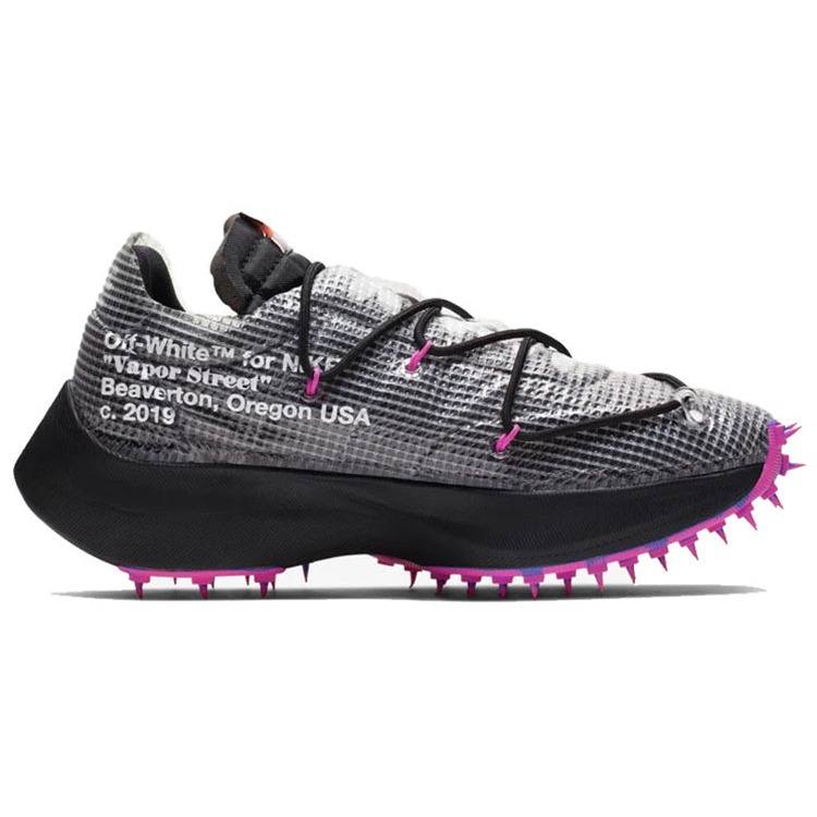 Nike Vapor Street Off-White Black Laser Fuchsia (Womens) 4 Nike Vapor Street Off-White Black Laser Fuchsia (Womens)