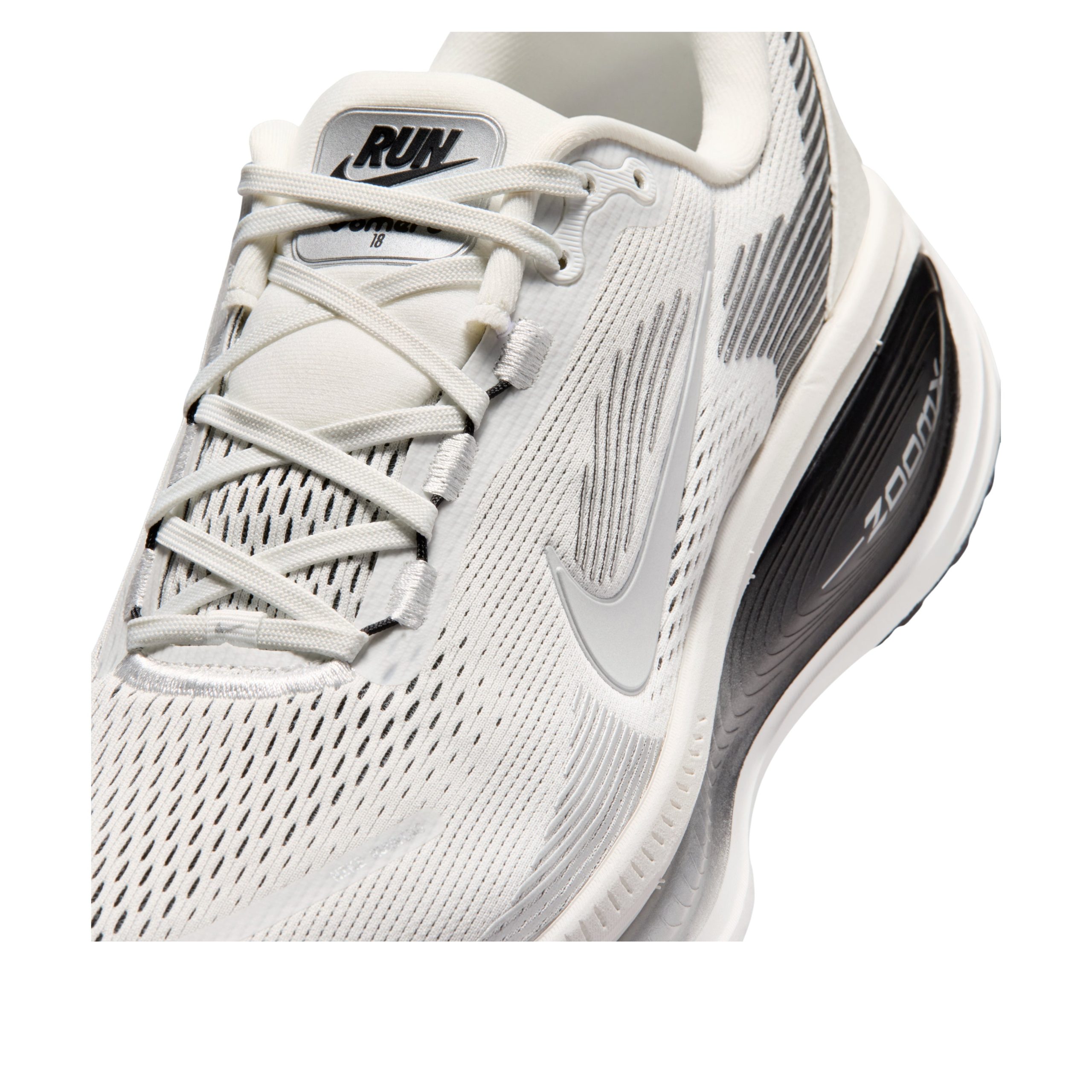 Nike Vomero 18 Summit White Black Silver 9 Nike Vomero 18 Summit White Black Silver