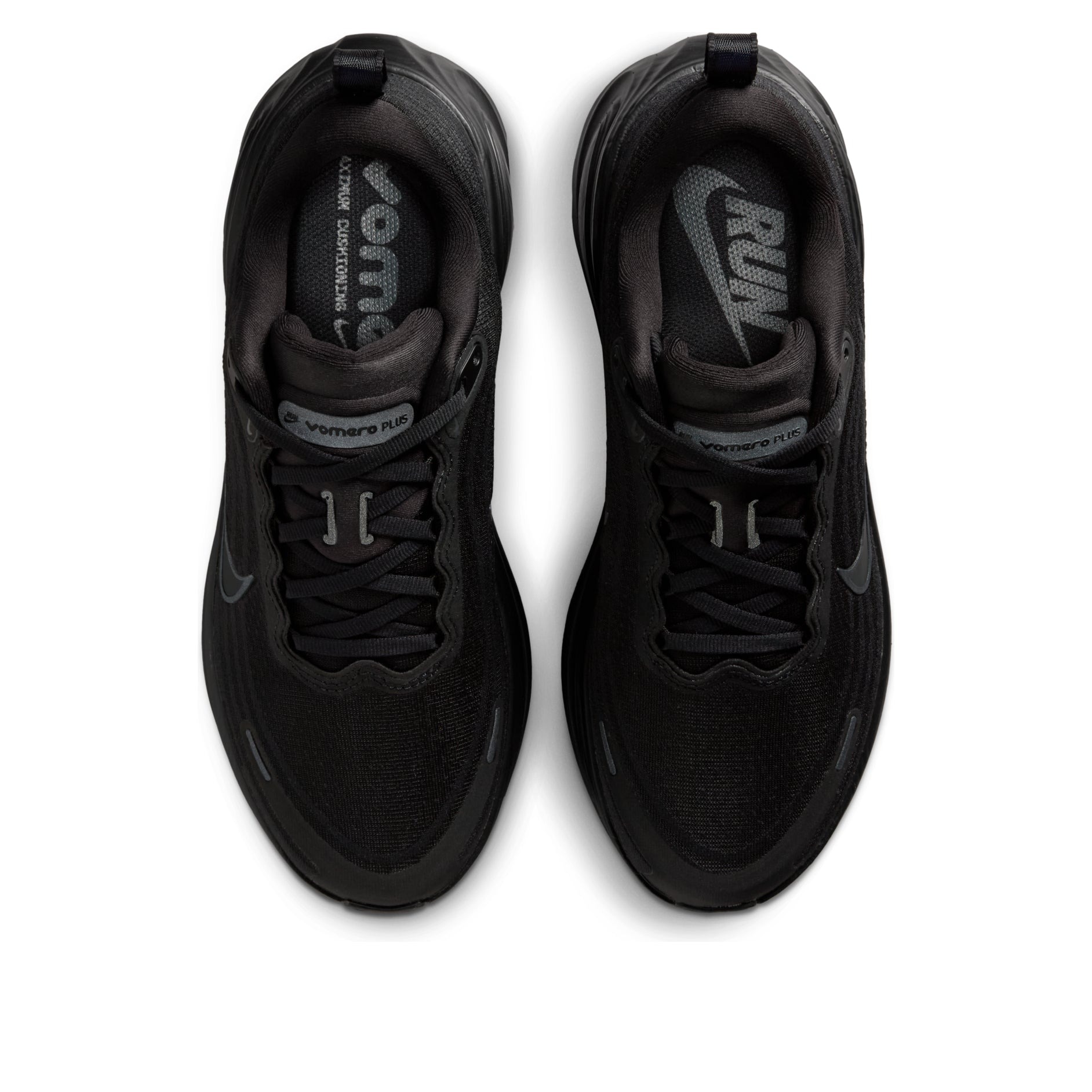 Nike Vomero Plus Black Metallic Dark Grey (Womens) 4 Nike Vomero Plus Black Metallic Dark Grey (Womens)