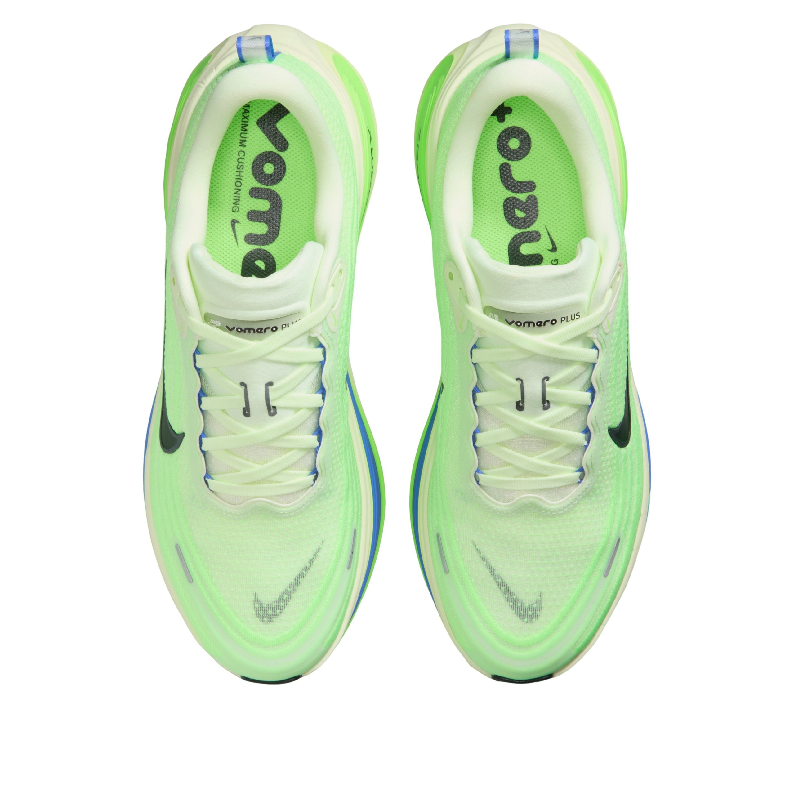 Nike Vomero Plus Volt Tint Lime Blast Sapphire 4 Nike Vomero Plus Volt Tint Lime Blast Sapphire