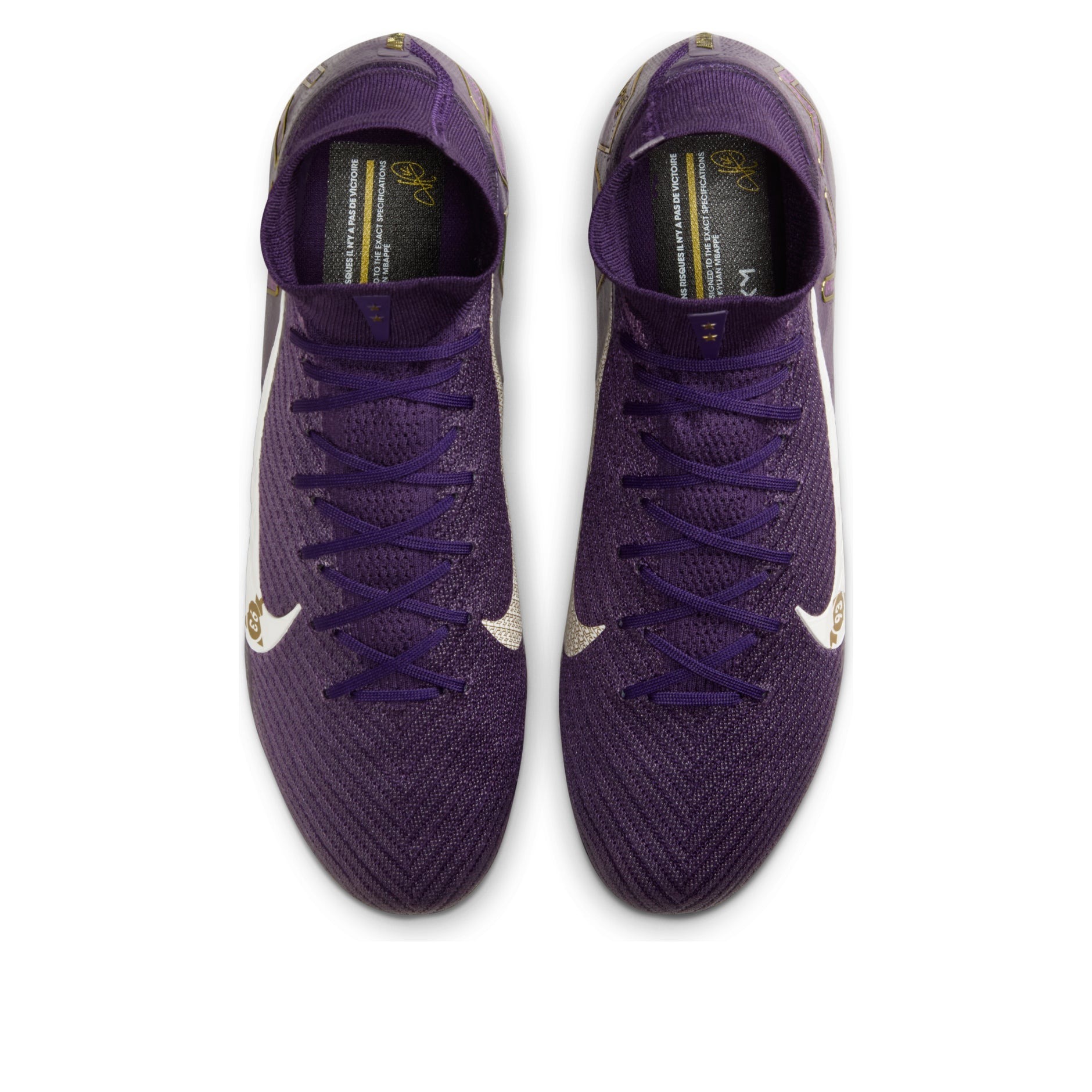 Nike Zoom Mercurial Superfly 10 Elite FG Kylian Mbappe Grand Purple 4 Nike Zoom Mercurial Superfly 10 Elite FG Kylian Mbappe Grand Purple
