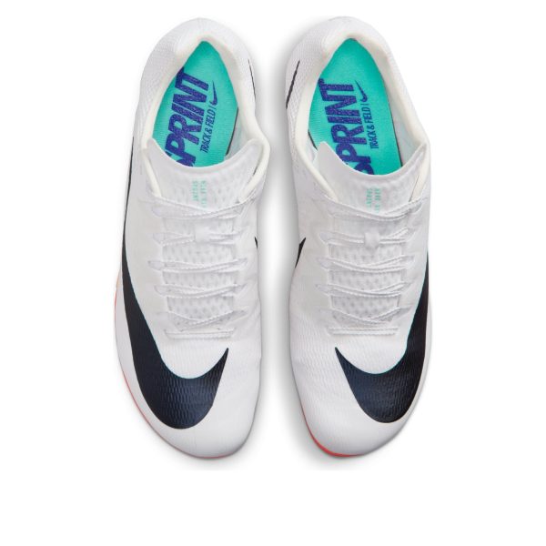Nike Zoom Rival Sprint White Bright Crimson Obsidian