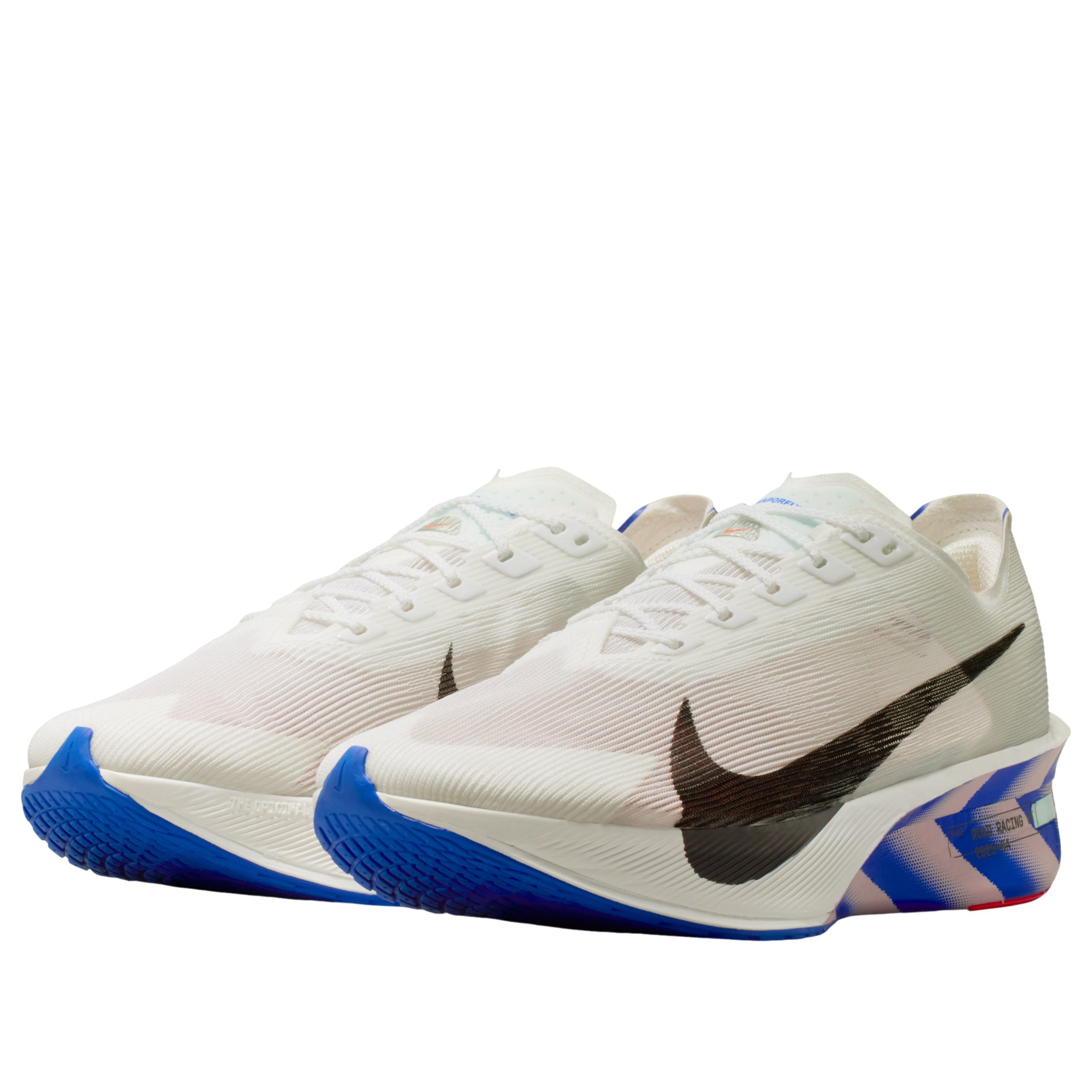Nike ZoomX Vaporfly Next% 4 CM White Racer Blue 6 Nike ZoomX Vaporfly Next% 4 CM White Racer Blue