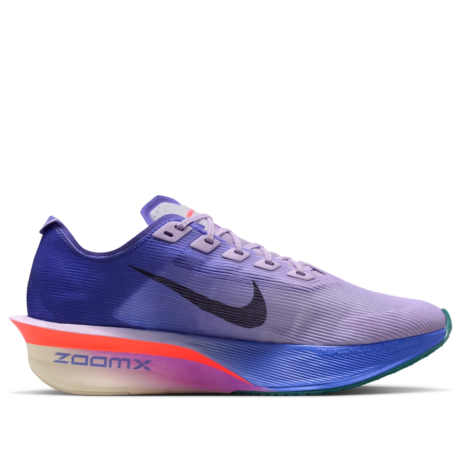 Nike ZoomX Vaporfly Next% 4 Violet Mist Hot Lava (Womens) 8 Nike ZoomX Vaporfly Next% 4 Violet Mist Hot Lava (Womens)