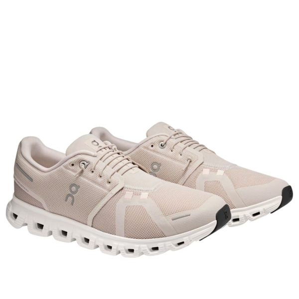 On Running Cloud 6 Pearl White