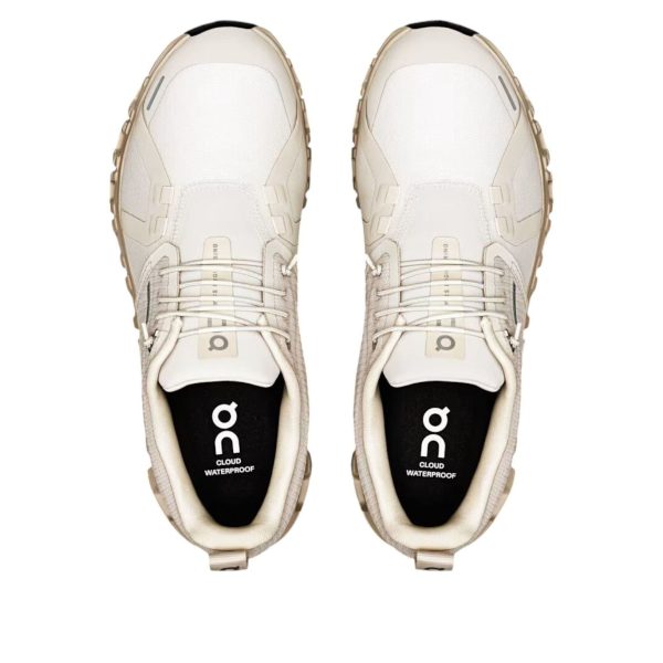 On Running Cloud 6 Waterproof Pearl Cream (Womens)