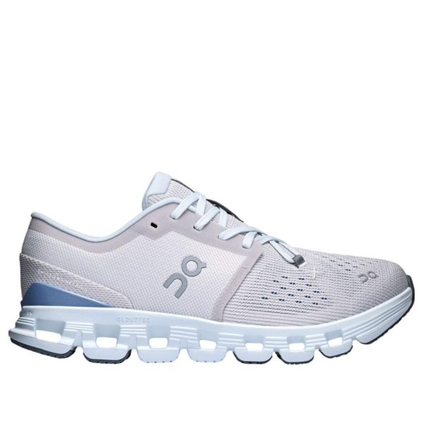On Running Cloud X 4 Silver Chambray (Womens)