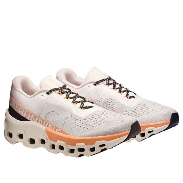 On Running Cloudmonster 2 Ivory Tangerine (Womens)