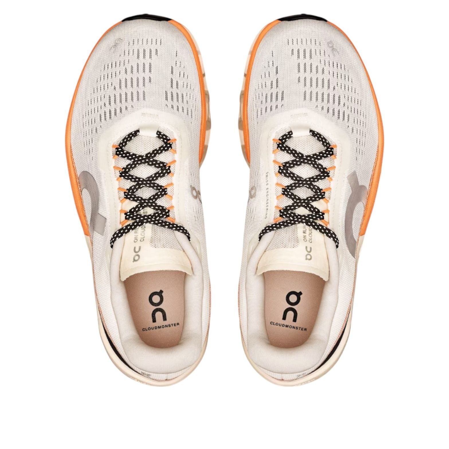 On Running Cloudmonster 2 Ivory Tangerine (Womens) 6 On Running Cloudmonster 2 Ivory Tangerine (Womens)