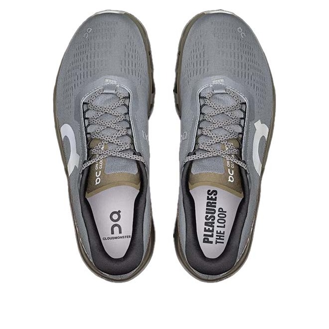 On Running Cloudmonster 2 PLS-TL Pleasures Mist Olive 5 On Running Cloudmonster 2 PLS-TL Pleasures Mist Olive