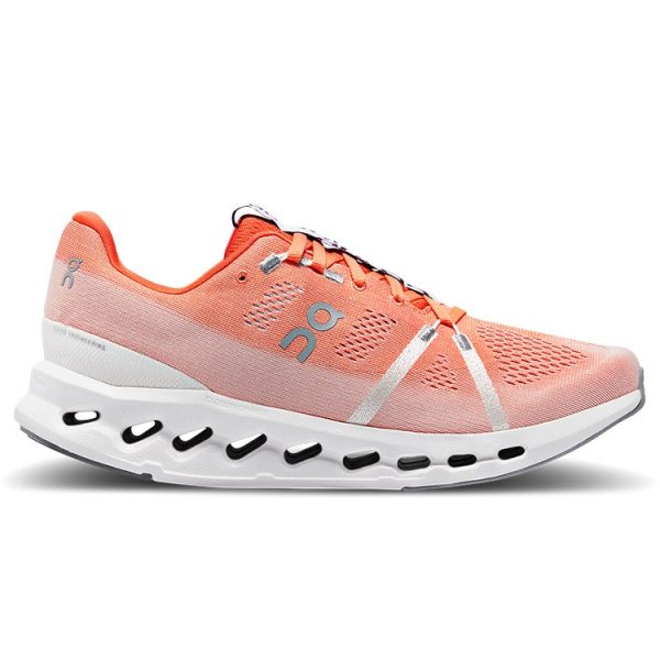 On Running Cloudsurfer Flame White