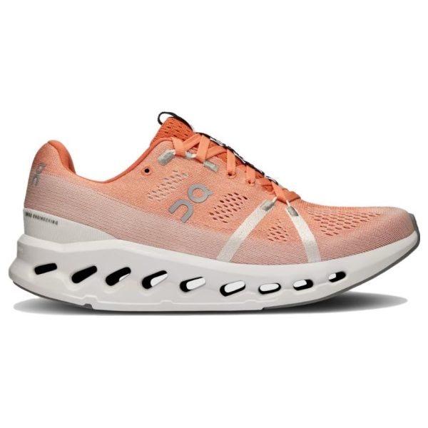 On Running Cloudsurfer Flame White (Womens)