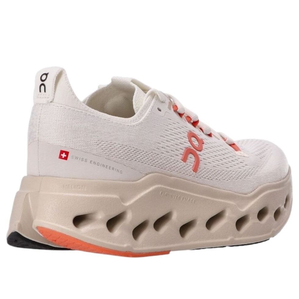 On Running Cloudsurfer Max Ivory Salmon (Womens) 5 On Running Cloudsurfer Max Ivory Salmon (Womens)