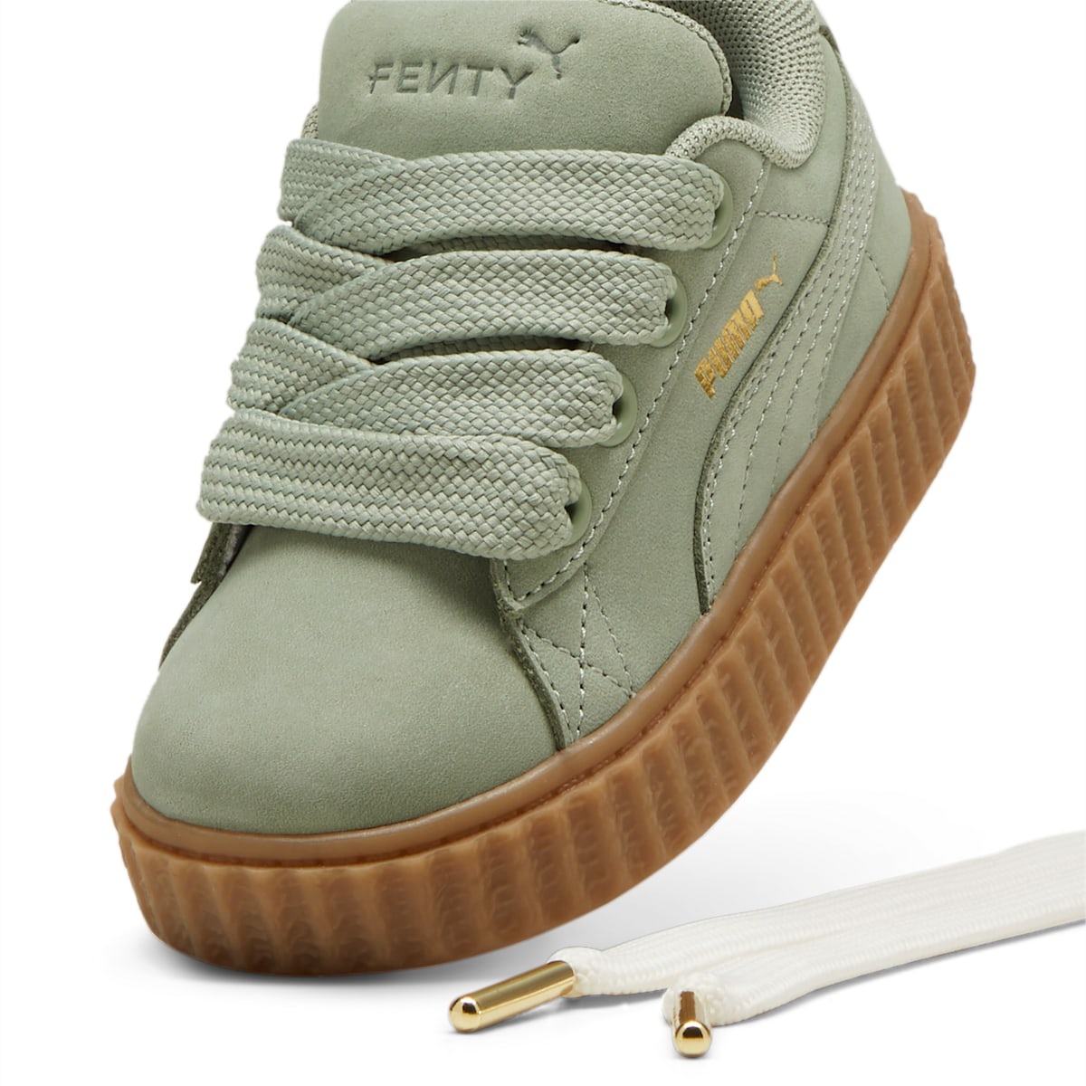 Puma Creeper Phatty Rihanna Fenty Green Fog (TD) 6 Puma Creeper Phatty Rihanna Fenty Green Fog (TD)