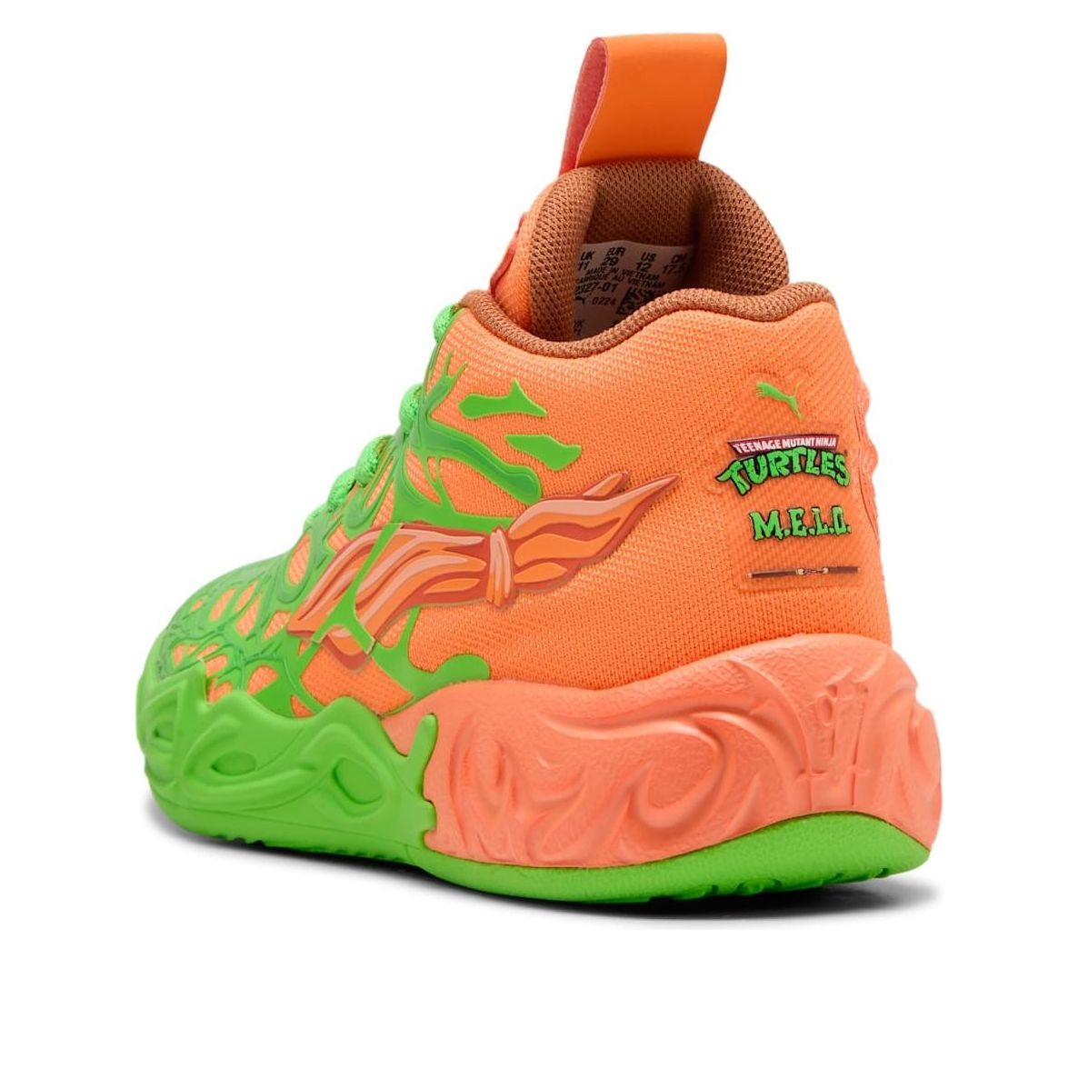 Puma LaMelo Ball MB.04 Teenage Mutant Ninja Turtles Leonardo & Michelangelo (PS) 6 Puma LaMelo Ball MB.04 Teenage Mutant Ninja Turtles Leonardo & Michelangelo (PS)