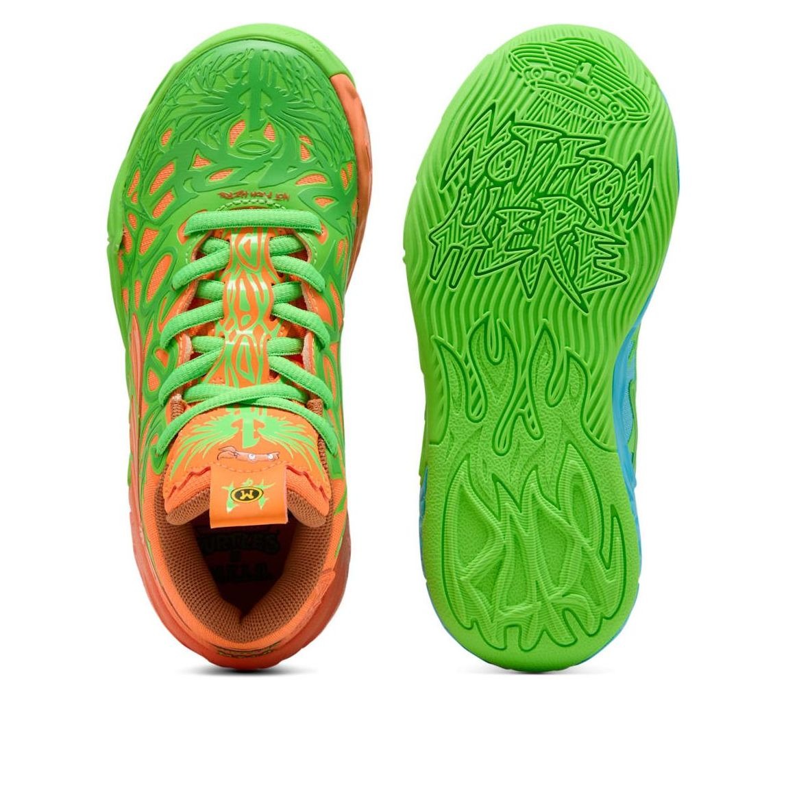 Puma LaMelo Ball MB.04 Teenage Mutant Ninja Turtles Leonardo & Michelangelo (PS) 7 Puma LaMelo Ball MB.04 Teenage Mutant Ninja Turtles Leonardo & Michelangelo (PS)