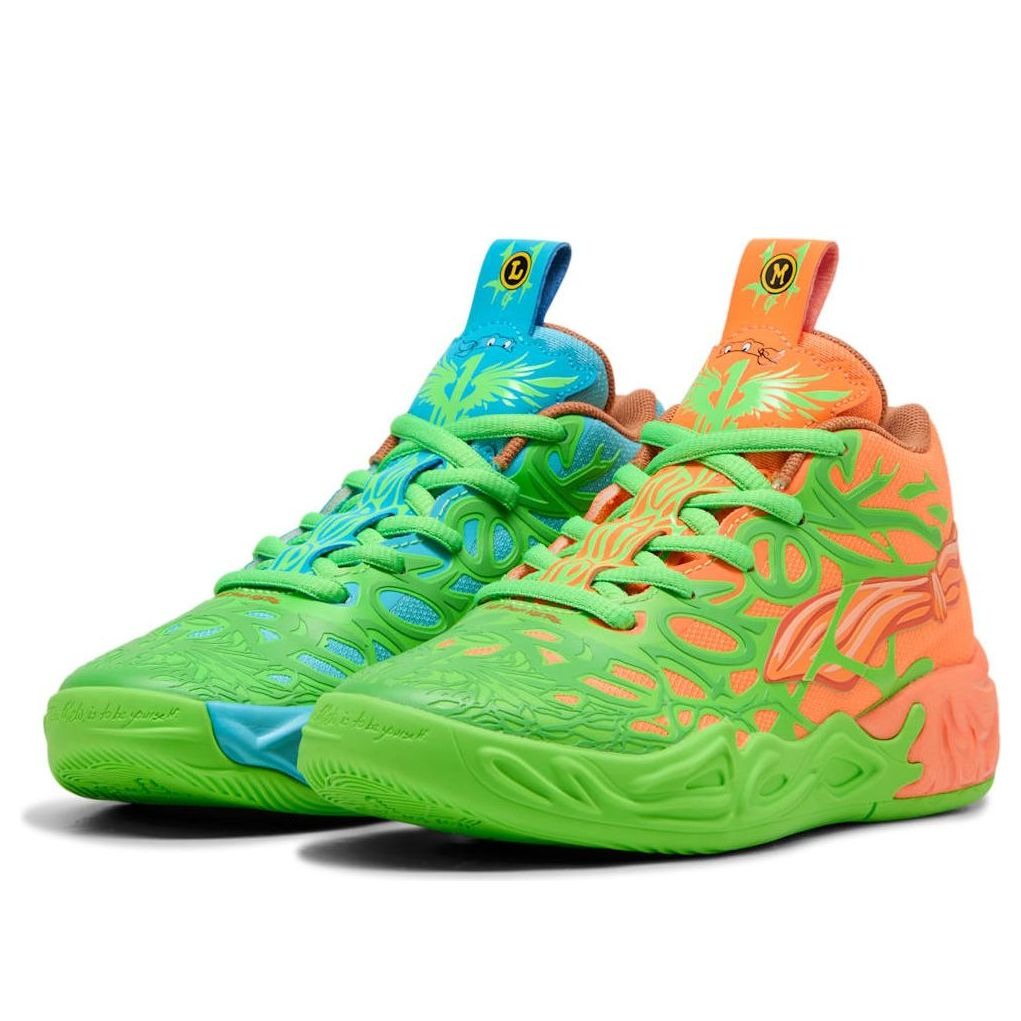 Puma LaMelo Ball MB.04 Teenage Mutant Ninja Turtles Leonardo & Michelangelo (PS) 8 Puma LaMelo Ball MB.04 Teenage Mutant Ninja Turtles Leonardo & Michelangelo (PS)