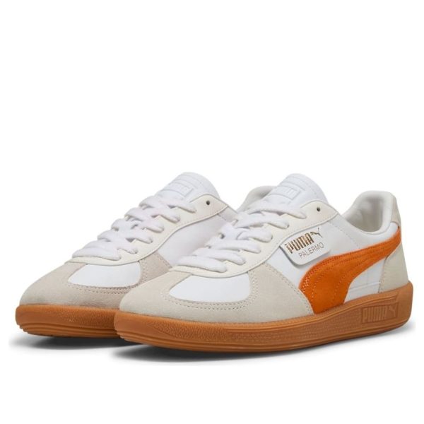 Puma Palermo Warm White Orange Glo