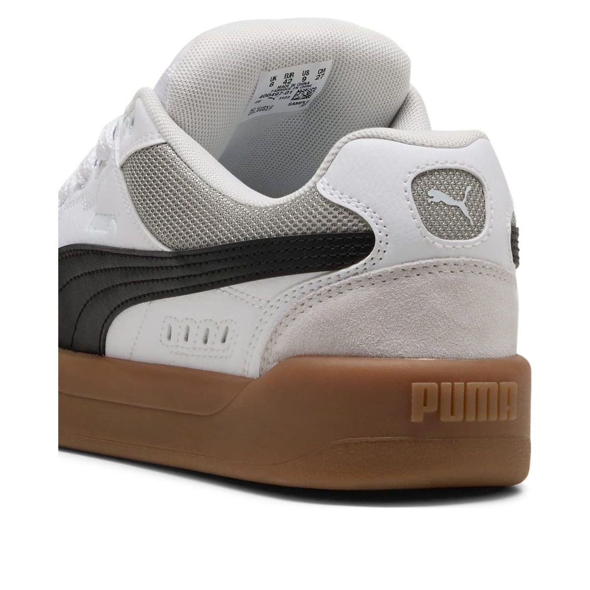 Puma Park Lifestyle SK8 White Black Feather Gray 6 Puma Park Lifestyle SK8 White Black Feather Gray