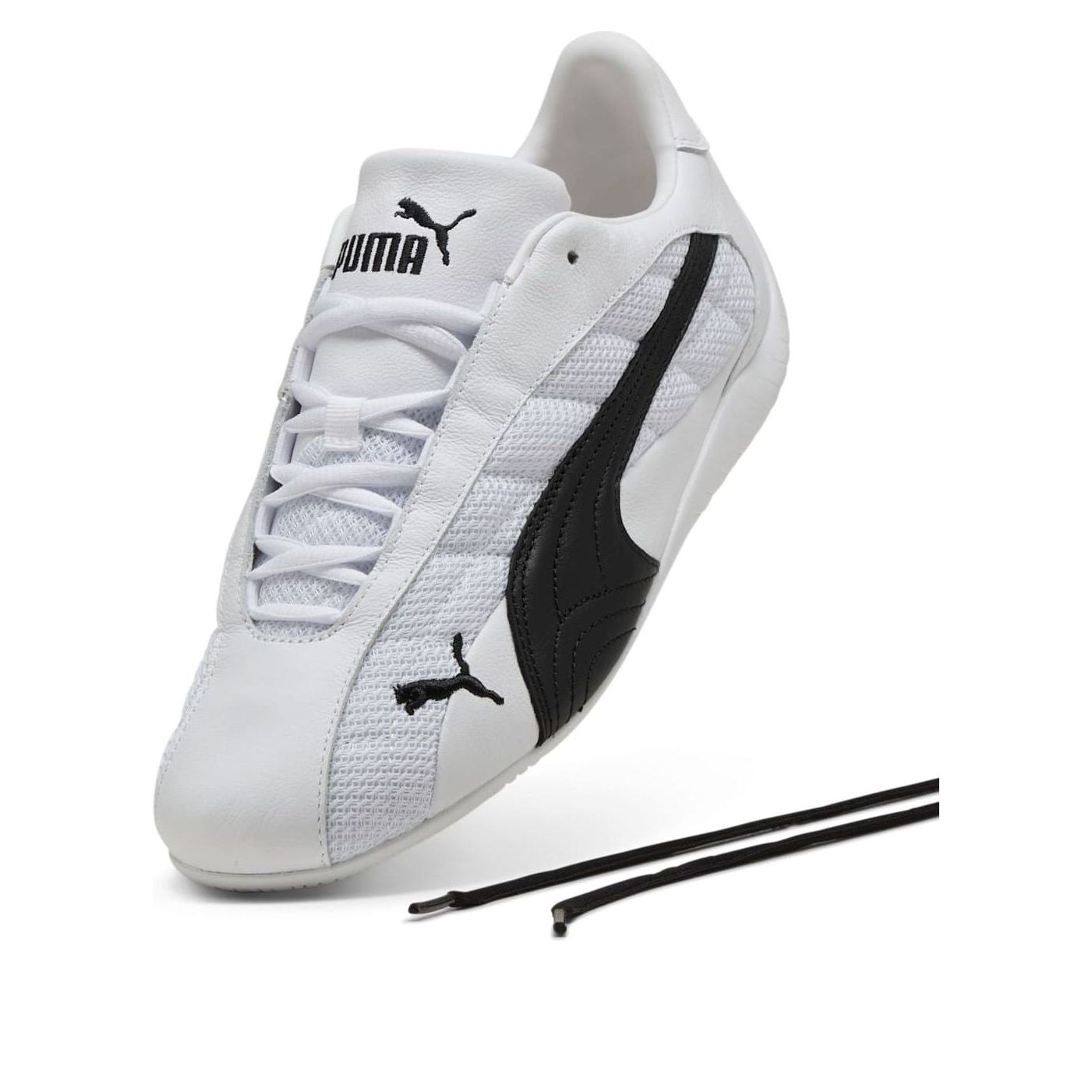 Puma Speedcat Plus Leather White Black 5 Puma Speedcat Plus Leather White Black